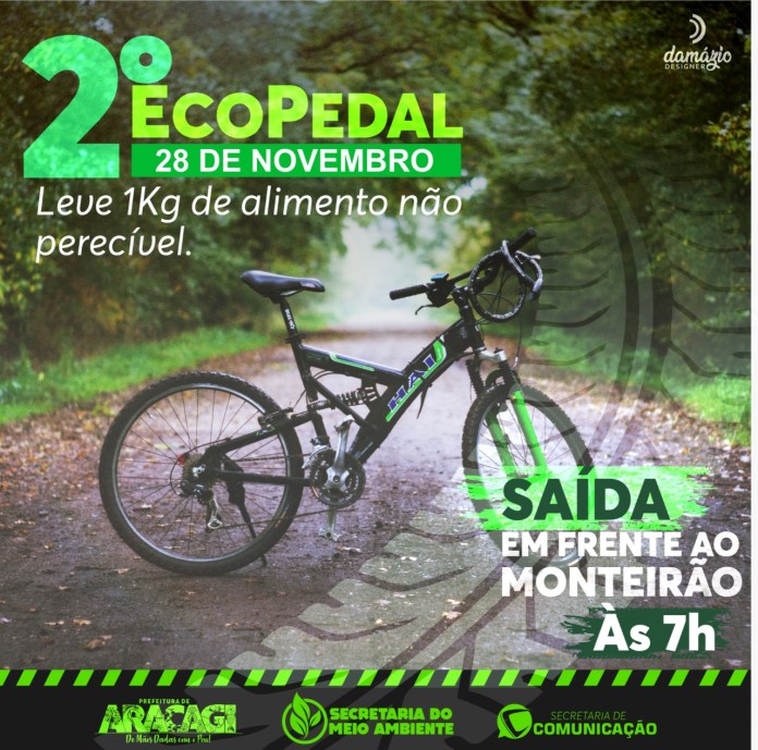 Prefeitura realiza 2º EcoPedal  no próximo dia 28